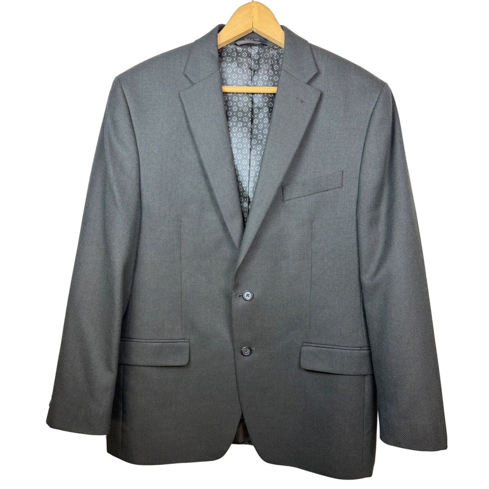 Lauren Ralph Lauren Sport Coat Mens‎ 42R Brown Taupe Textured Two Button Blazer